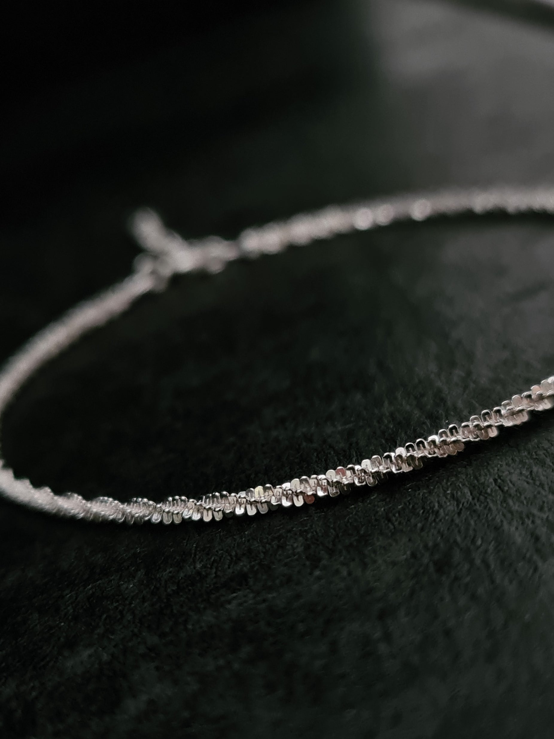 925 Sterling Silver With Silver Plated Simplistic Bracelets