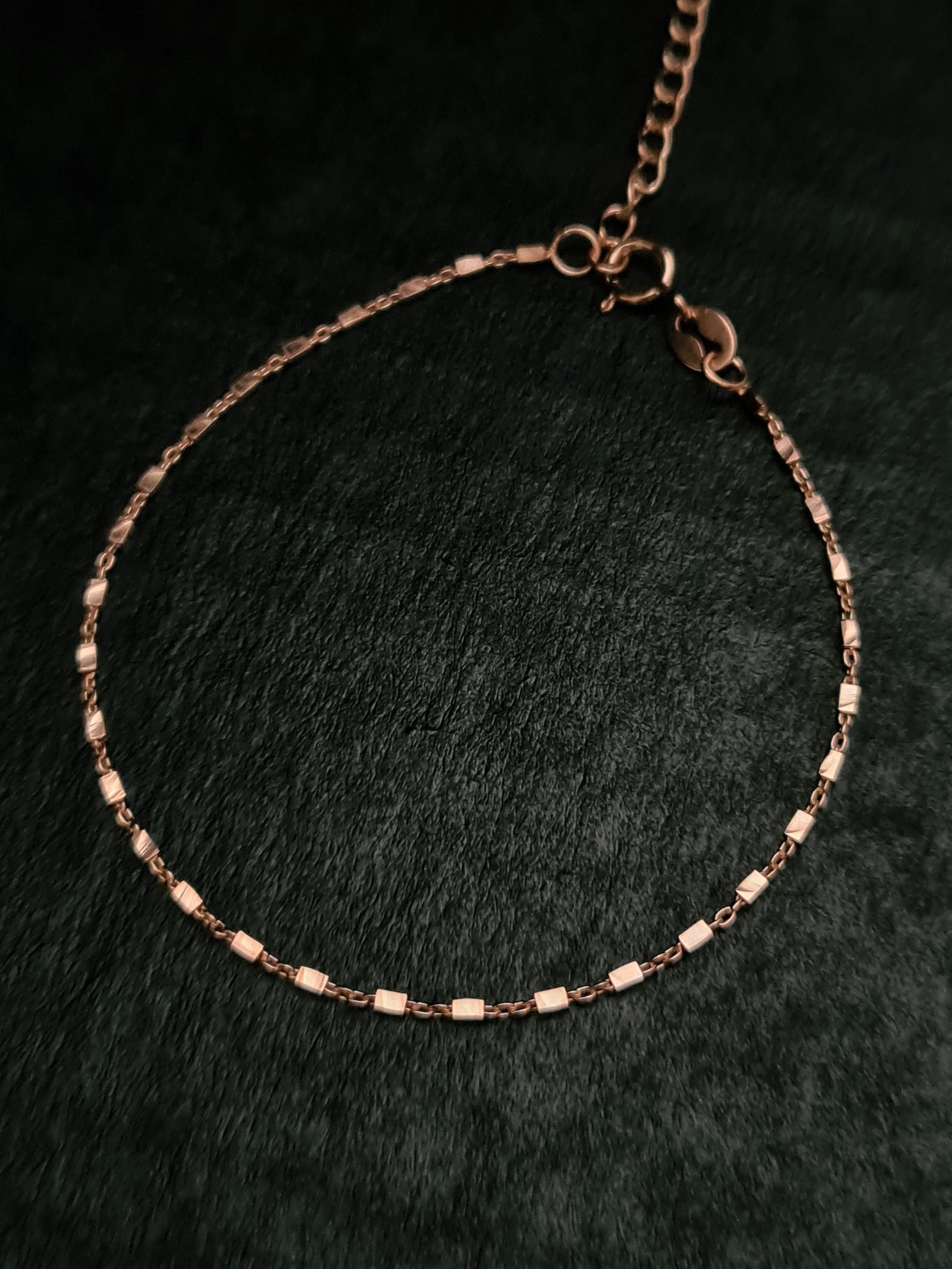 925 Sterling Silver Chain Minimalist Link Bracelet