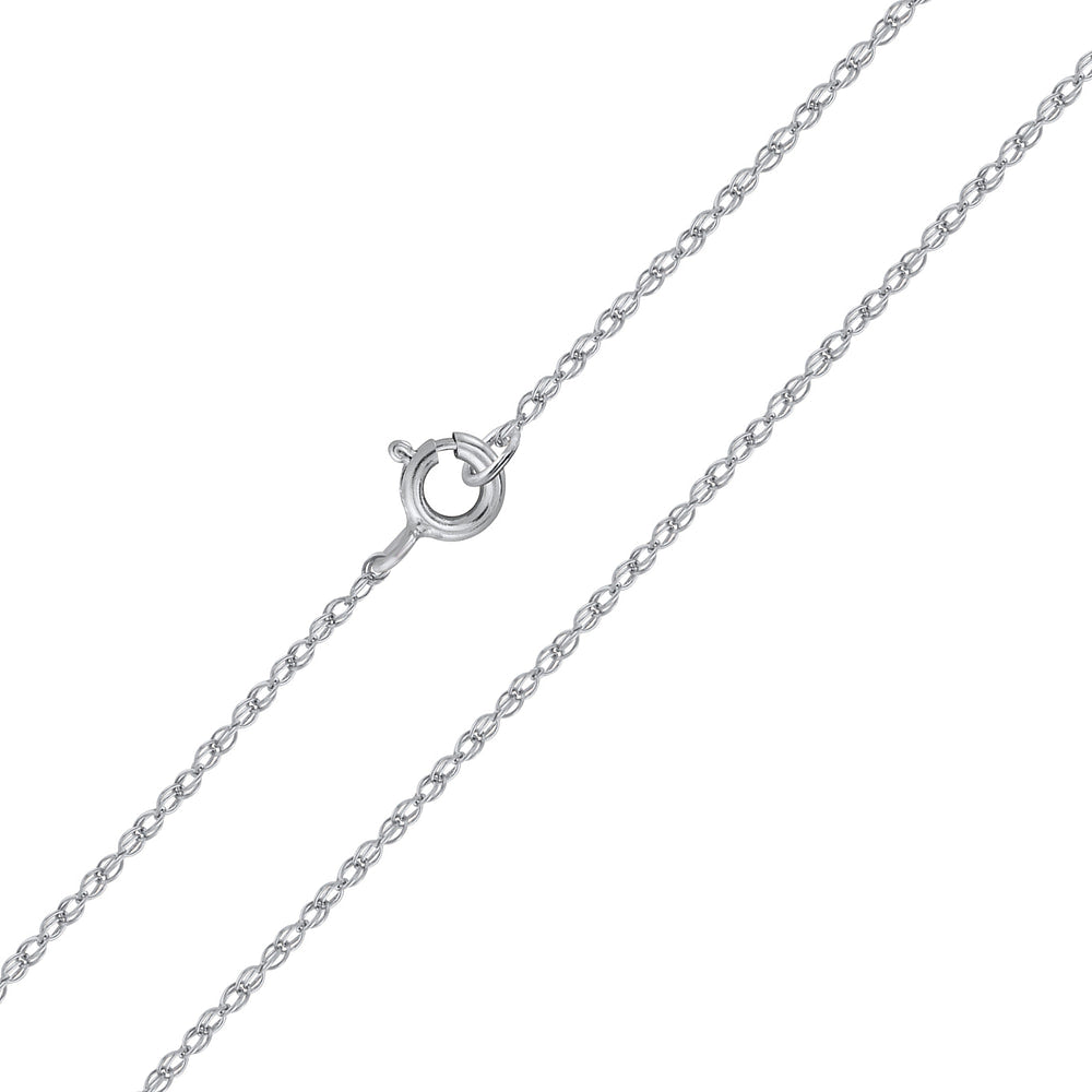 35cm Silver Rope Chain