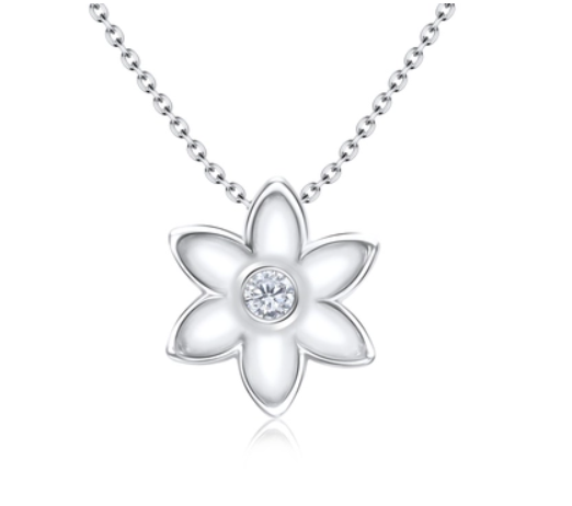 925 Little Daisy Silver Necklace