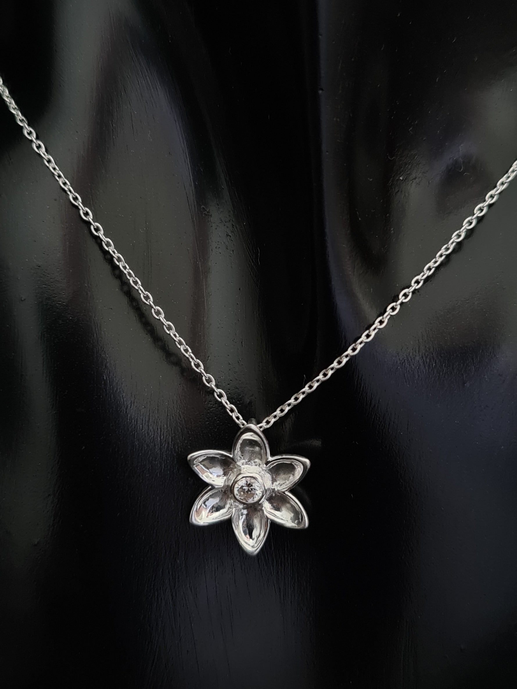 Little Daisy Silver Necklace