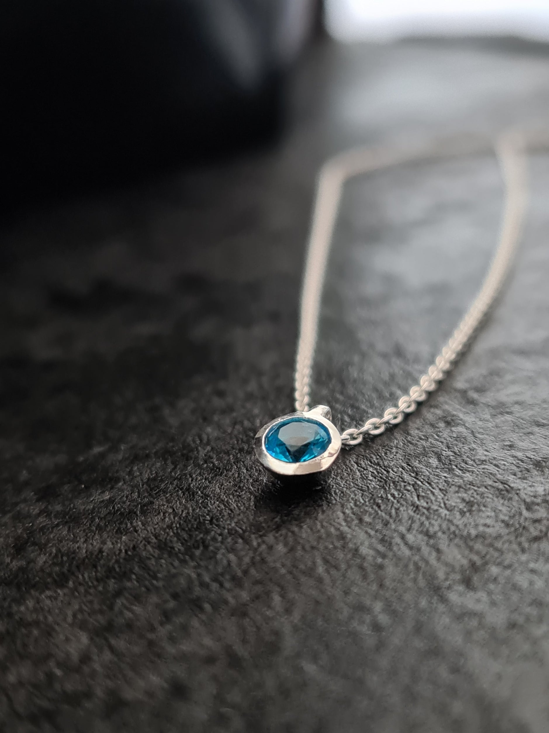 925 NECKLACE SILVER PLAIN CIRCLE