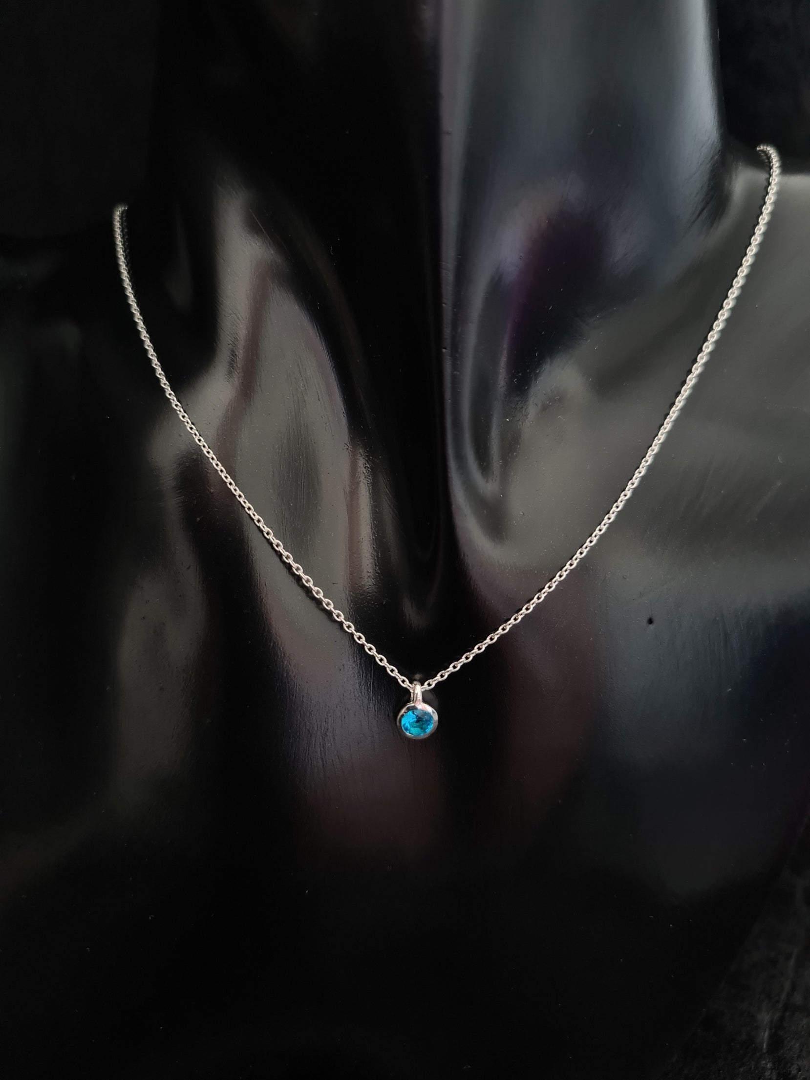 925 NECKLACE SILVER PLAIN CIRCLE