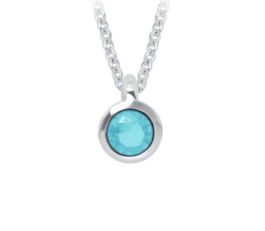 925 NECKLACE SILVER PLAIN CIRCLE