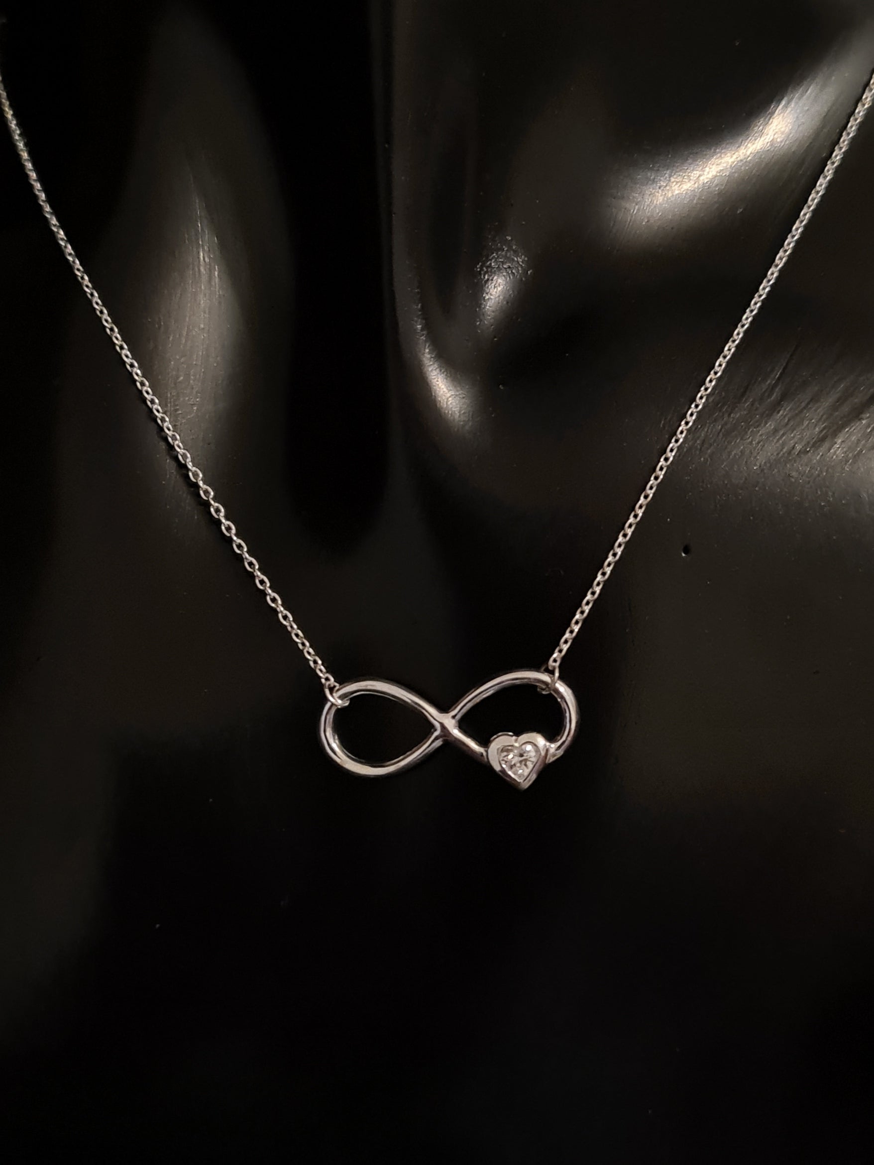 925 Infinity Shaped Necklace